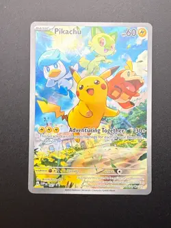Pikachu - Promo SV: Scarlet & Violet Promo Cards 027 NM - Image 1