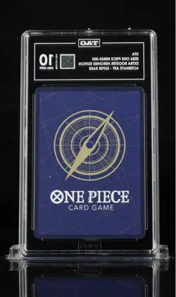 2025 One Piece EB03 Heroines Edition #003 Uta Alternate Art TAG 10 GEM MINT - Image 2