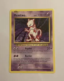 Mewtwo - 51/108 - Non-Holo - XY Evolutions - LP - Pokemon Card - Image 1