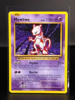 Mewtwo - 51/108 - Non-Holo - XY Evolutions - NM/M - Pokemon Card - 25 - - Image 1