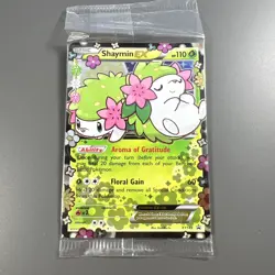 SEALED Pokemon Shaymin EX XY148 XY Holo Black Star Promo - Image 1