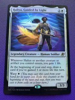 Haliya, Guided by Light Edge of Eternities Foil - Image 1