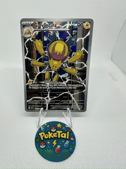 Pokemon Card - Galvantula 117/086 White Flare English - Illustration Rare - Image 1