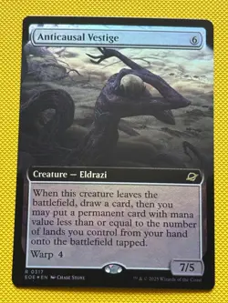 Anticausal Vestige (Extended Art) Edge of Eternities Foil - Image 1
