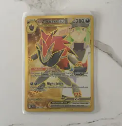 Pokemon TCG N's Zoroark ex 189/159 Sv09 Journey Together Hyper Rare Holo FA - Image 1