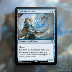 MTG Magic Curiosity Crafter 0165 Commander: Bloomburrow BLC SHIPS TODAY - Image 1
