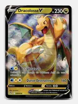 Carte Pokemon Dracolosse V 049/078 EB10.5 Pokemon Go Pogo - Image 1