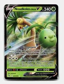 Carte Pokemon Noadkoko d'Alola V 005/078 EB10.5 Pokemon Go Pogo - Image 1