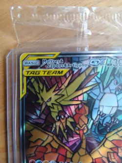 Pokemon TCG Moltres & Zapdos & Articuno GX Hidden Fates Card - Image 3
