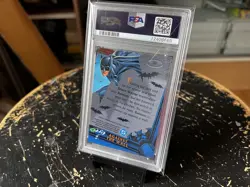 1995 Fleer Batman Forever Metal #39 Against The Wall PSA 10 POP 1 Bruce Wayne - Image 2