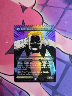 Eddie Brock (0233) (Borderless) Marvel's Spider-Man Foil - Image 1