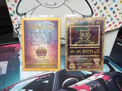 Pokemon TCG Ancient Mew 54 Holographic Card Black Star Japanese Movie Promo - Image 1