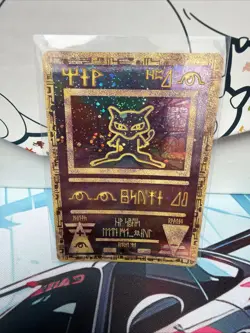 Pokemon TCG Ancient Mew 54 Holographic Card Black Star Japanese Movie Promo - Image 3