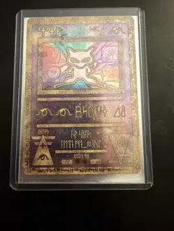 Pokemon Ancient Mew Promo Holographic Card Wizards of the Coast 2000 Original - Image 4
