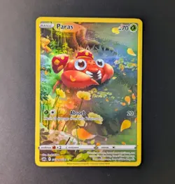 Pokemon TCG Crown Zenith Paras Galarian Gallery Card GG32/GG70 - Image 1