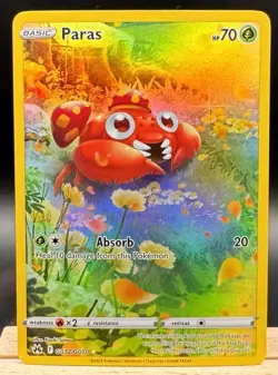 Paras GG32/GG70 Galarian Gallery Crown Zenith Pokemon TCG NM - Image 1