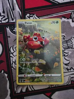 Pokemon TCG Crown Zenith Paras Galarian Gallery Card GG32/GG70 - Image 1