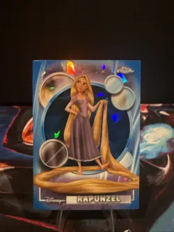 2026 Topps Chrome Disney SAPPHIRE - Rapunzel #188 - Image 1