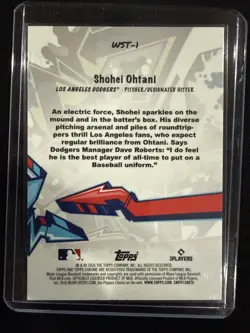 2026 Topps Chrome Shohei Ohtani /50 Gold Wild Style Insert #WST-1 SSP Dodgers - Image 2