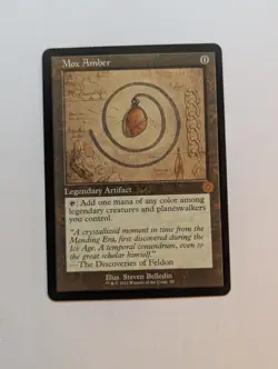 Magic: The Gathering Artifact Mox Amber Mox Amber Mythic Regular ENG - Image 1