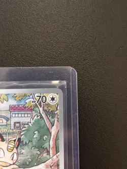 Meowth 106/094 Illustration Rare Full Art Holo Pokemon TCG 70HP Mint - Image 3