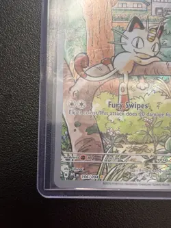 Meowth 106/094 Illustration Rare Full Art Holo Pokemon TCG 70HP Mint - Image 5
