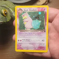 Wizards of the Coast Team Rocket Dark Slowbro 12/82 Holo Rare English 2000 60HP - Image 1