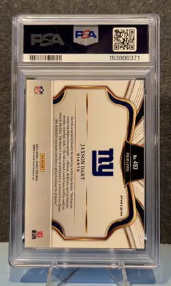 Panini 2025 Select Jaxson Dart Field Level Silver Prizm RC #493 PSA 10 - Image 2