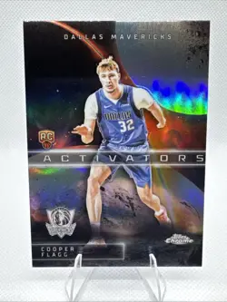 2025-26 Topps Chrome - Activators Cooper Flagg #AC-11 Refractor (RC) - Image 1