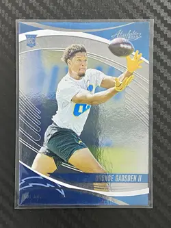 2025 Panini Absolute Oronde Gadsden #167 RC Los Angeles Chargers - Image 1