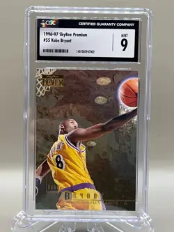 CGC 9 1996-97 SkyBox Premium #55 Kobe Bryant RC - Image 1