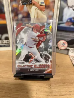 Topps MLB JJ Wetherholt 4-Card Rookie Lot ⚾🔥 Topps Finest Uncommon - Image 4