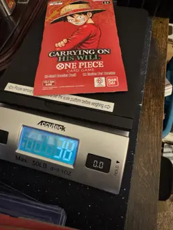 38g Heavy One Piece OP-13 Carrying On His Will Sleeved Booster Pack - Image 1