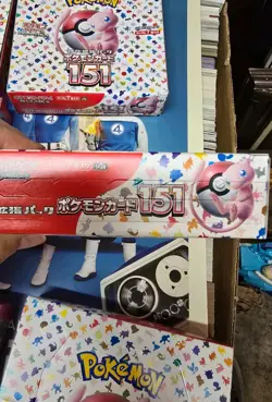 Lot (6) Pokemon TCG Japanese 151 SV2a Booster Boxes SEALED NEW *No shrink wrap* - Image 4