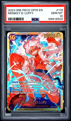 2023 One Piece Op05-Awakening Of The New Era #119 Monkey D. Luffy PSA 10 - Image 1