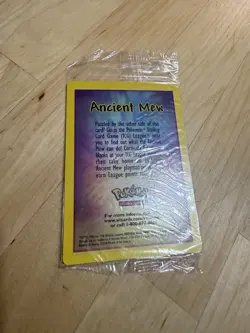 Factory Sealed Ancient Mew Pokemon 2000 Movie Promo Holo Card Unopened WOTC - Image 5