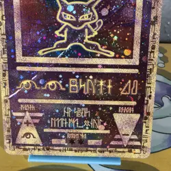 Pokemon TCG Ancient Mew Holo Card 2000 Pokemon Movie Promo Creased - Image 4