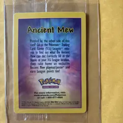 [SEALED] Ancient Mew Pokemon New Movie Promo Rare 1999-2000 - Image 2
