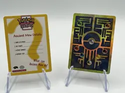 2000 Pokemon The Movie 2000 Promo Ancient Mew Rare - Creased - Image 2