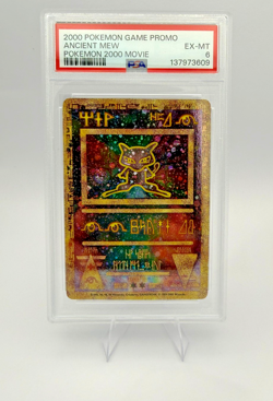 PSA 6 EX-MT English Pokemon 2000 Movie Ancient Mew Promo - Image 1
