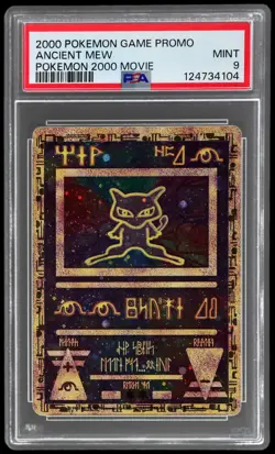 2000 Pokemon Game Promo Ancient Mew PSA 9 Pokemon '00 Movie Mint - Image 1