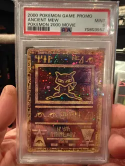 ANCIENT MEW - PSA 9 MINT - POKEMON 2000 MOVIE PROMO - Image 1