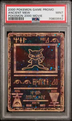 ANCIENT MEW - PSA 9 MINT - POKEMON 2000 MOVIE PROMO - Image 2
