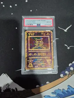 2000 POKEMON ANCIENT MEW PSA 8 OC NM-MT POKEMON 2000 MOVIE PROMO - Image 1