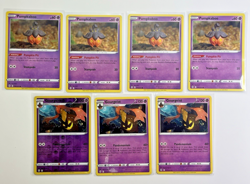 Pokemon TCG Pumpkaboo Gourgeist Reverse Holo Common Lot Of 7 - Image 1