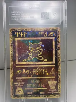 (Between Leg Swirl) Ancient Mew - 2000 WOTC Pokemon the Movie Promo - TAG MINT 9 - Image 4