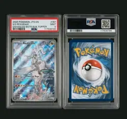 Ns Reshiram Stamped Promo PSA 9 2025 Pokemon Journey Together Box Topper - Image 3