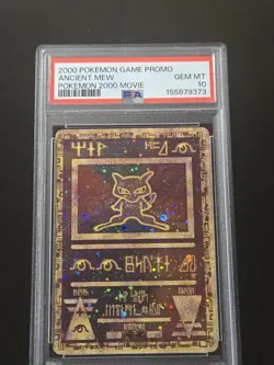 2000 Pokemon Movie Promo Ancient Mew Psa 10 In A Fresh Slab - Image 1