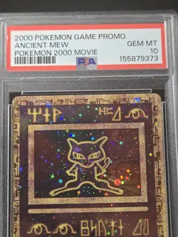 2000 Pokemon Movie Promo Ancient Mew Psa 10 In A Fresh Slab - Image 2