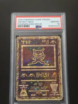 2000 Pokemon Movie Promo Ancient Mew Psa 10 In A Fresh Slab - Image 3